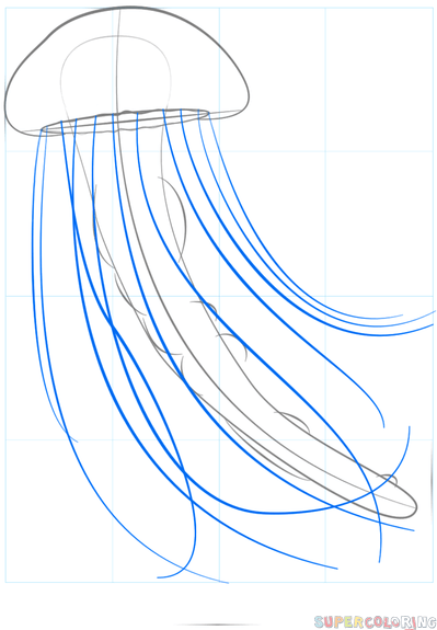 medusa dibujo facil