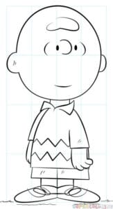 Cómo dibujar a Charlie Brown