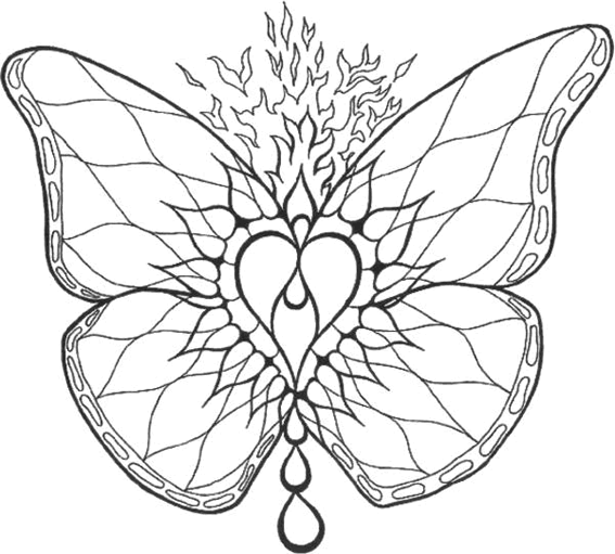 Mandalas de Mariposas para imprimir