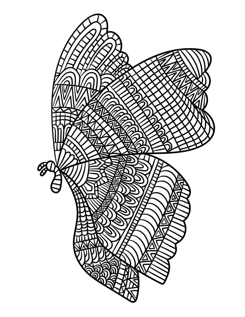 mariposas para colorear pdf