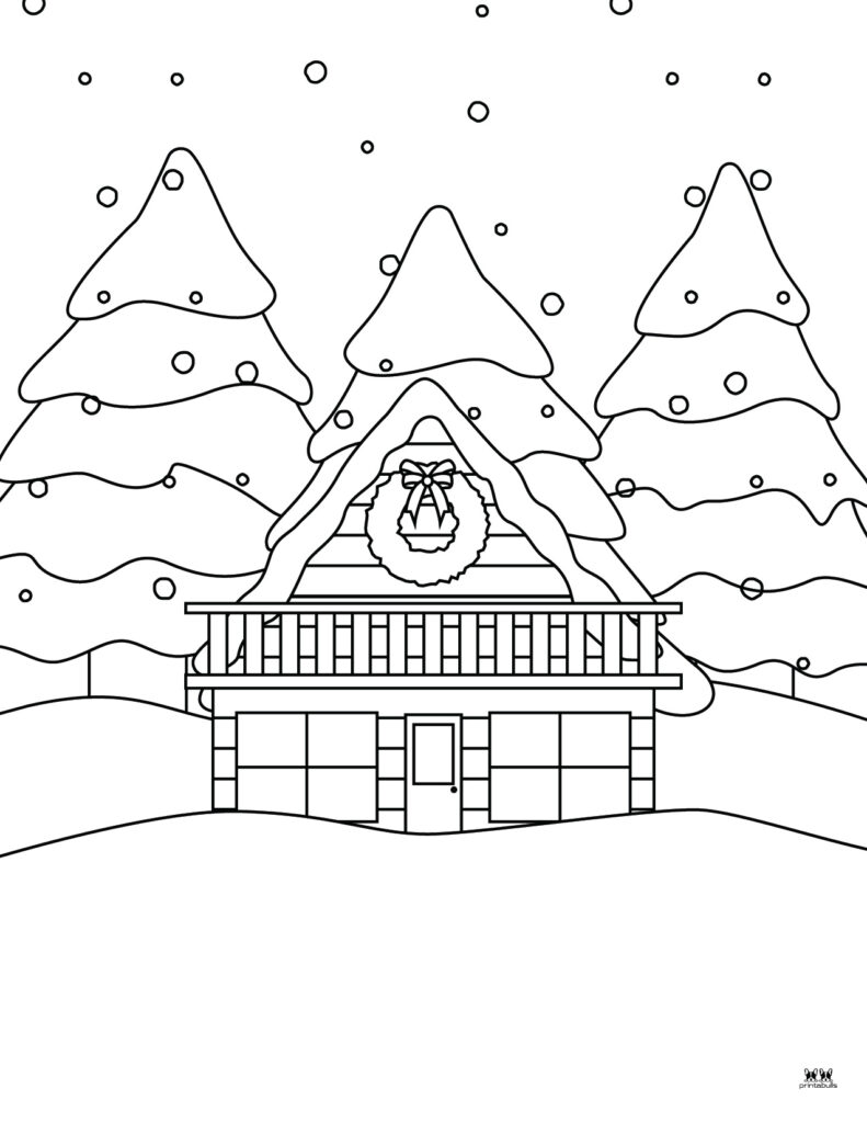 Arbol De Navidad Para Colorear Pagina-Página 6