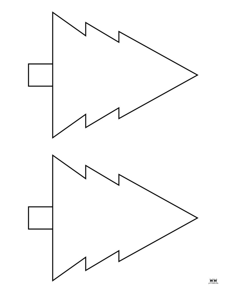 Plantilla imprimible de árbol de Navidad-Página 5