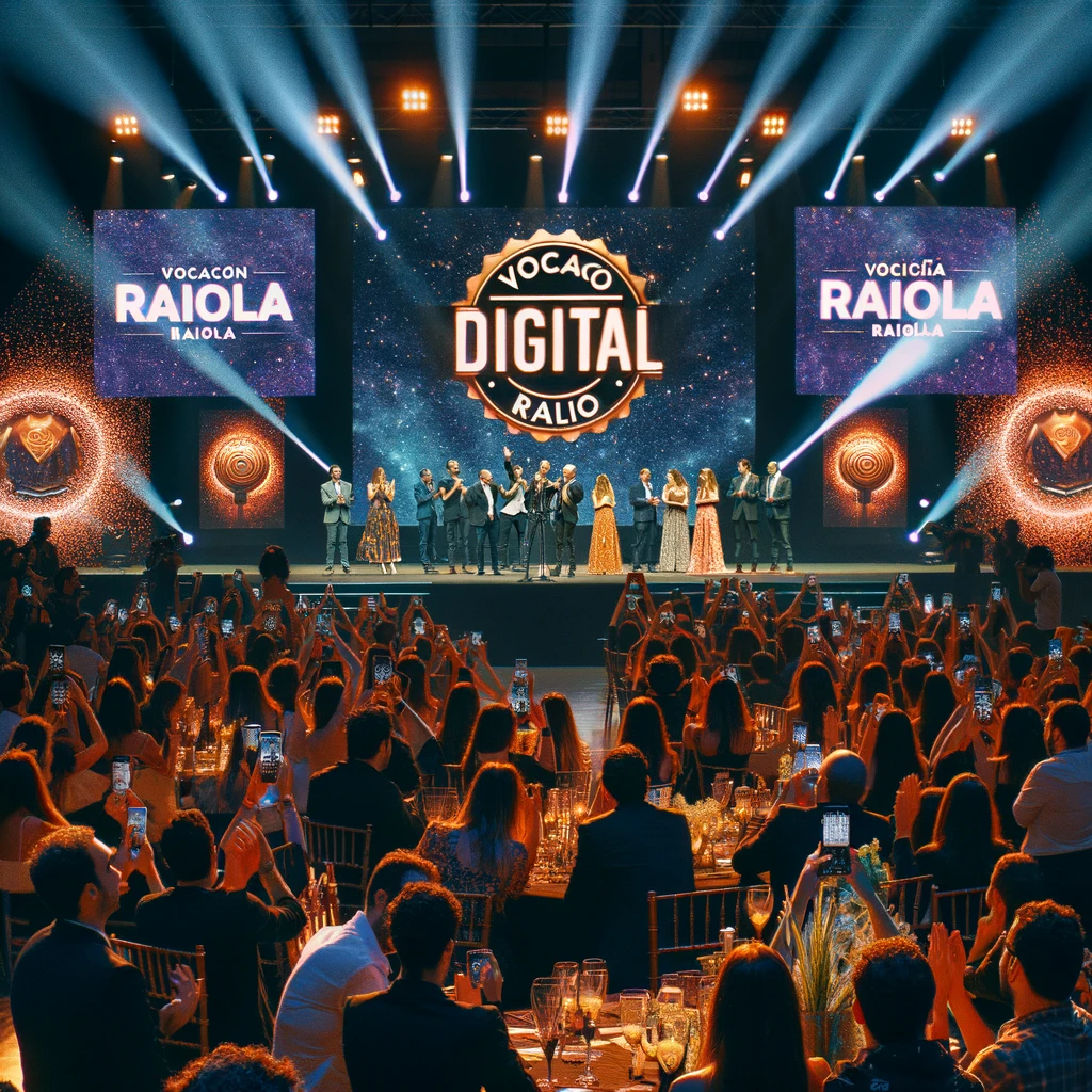 Celebración de la Entrega de premios vocación digital raiola